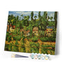 paint by numbers | Countryside Landscape and River | advanced landscapes new arrivals | FiguredArt
