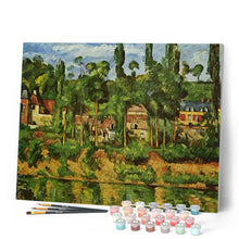 Load image into Gallery viewer, paint by numbers | Countryside Landscape and River | advanced landscapes new arrivals | FiguredArt