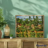 paint by numbers | Countryside Landscape and River | advanced landscapes new arrivals | FiguredArt