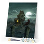 paint by numbers | Haunted House | advanced animals birds landscapes new arrivals | FiguredArt