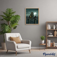 Load image into Gallery viewer, paint by numbers | Haunted House | advanced animals birds landscapes new arrivals | FiguredArt