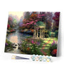 paint by numbers | Garden and River | advanced landscapes new arrivals | FiguredArt