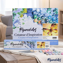 Load image into Gallery viewer, paint by numbers | Bright colors Butterfly | advanced animals butterflies new arrivals | FiguredArt