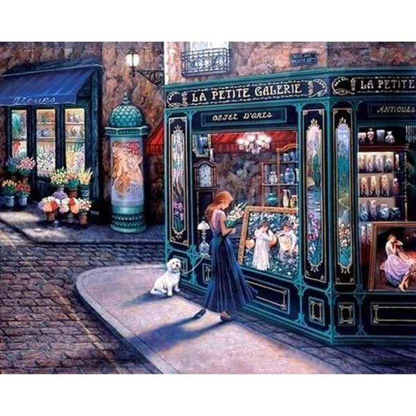 paint by numbers | The small gallery in Paris | advanced landscapes | FiguredArt