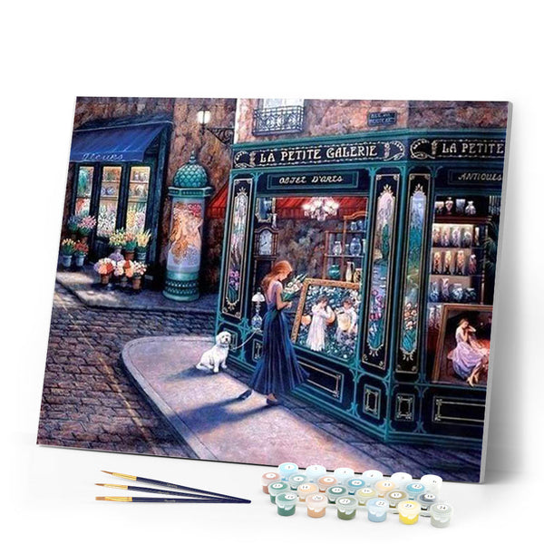 paint by numbers | The small gallery in Paris | advanced landscapes | FiguredArt