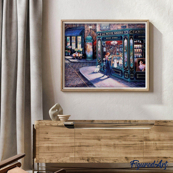 paint by numbers | The small gallery in Paris | advanced landscapes | FiguredArt