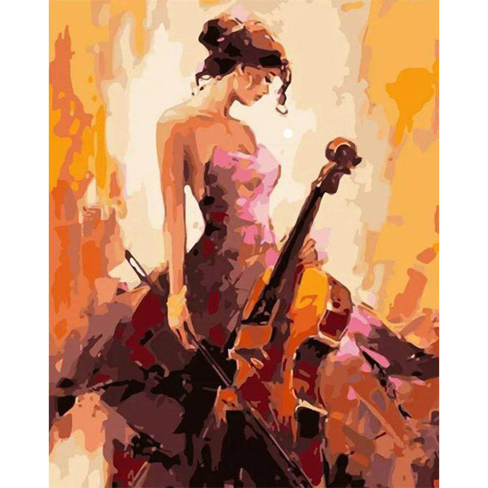 paint by numbers | Musician | easy music new arrivals portrait | FiguredArt