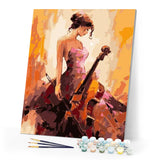 paint by numbers | Musician | easy music new arrivals portrait | FiguredArt
