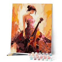 Load image into Gallery viewer, paint by numbers | Musician | easy music new arrivals portrait | FiguredArt