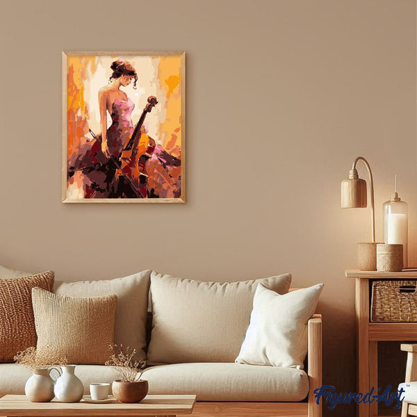 paint by numbers | Musician | easy music new arrivals portrait | FiguredArt