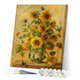 paint by numbers | Large Bouquet of Sunflowers | advanced flowers new arrivals | FiguredArt