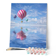 Load image into Gallery viewer, paint by numbers | Balloon Flight | advanced landscapes | FiguredArt