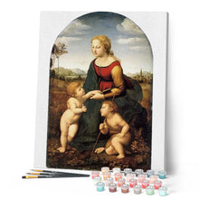 Load image into Gallery viewer, paint by numbers | Mother and her Sons | advanced famous paintings new arrivals portrait | FiguredArt