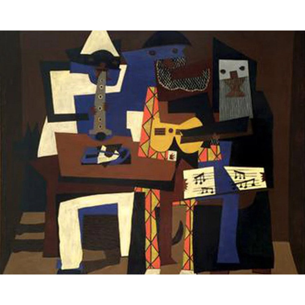 paint by numbers | Music Picasso Style | famous paintings intermediate music new arrivals picasso | FiguredArt