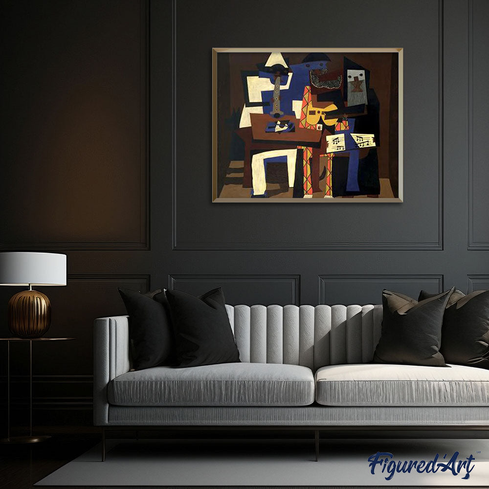 paint by numbers | Music Picasso Style | famous paintings intermediate music new arrivals picasso | FiguredArt