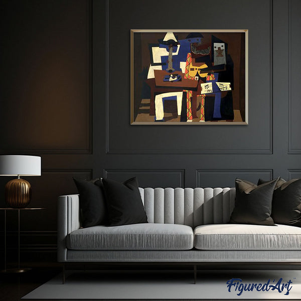 paint by numbers | Music Picasso Style | famous paintings intermediate music new arrivals picasso | FiguredArt