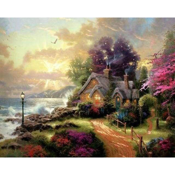 paint by numbers | In the Kingdom of the Fairies | advanced landscapes | FiguredArt