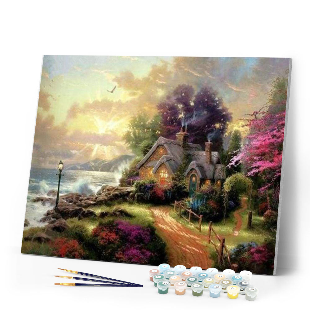 paint by numbers | In the Kingdom of the Fairies | advanced landscapes | FiguredArt