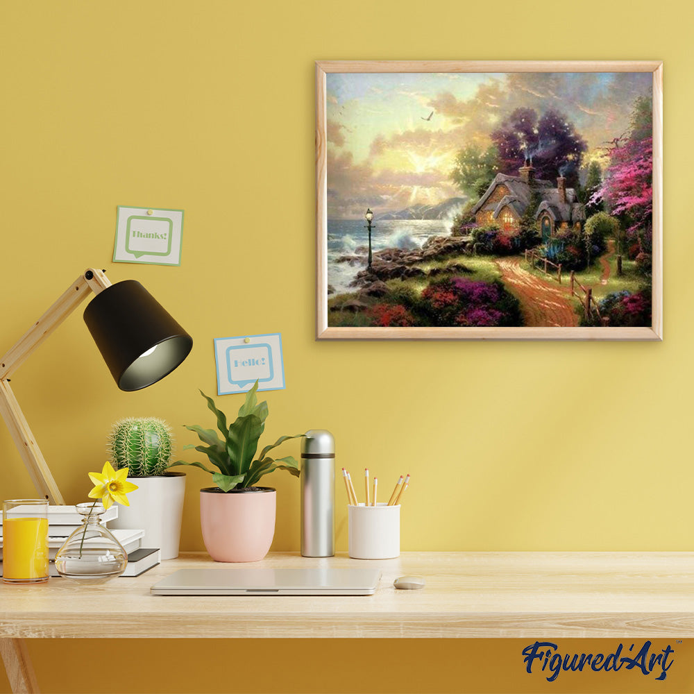 paint by numbers | In the Kingdom of the Fairies | advanced landscapes | FiguredArt