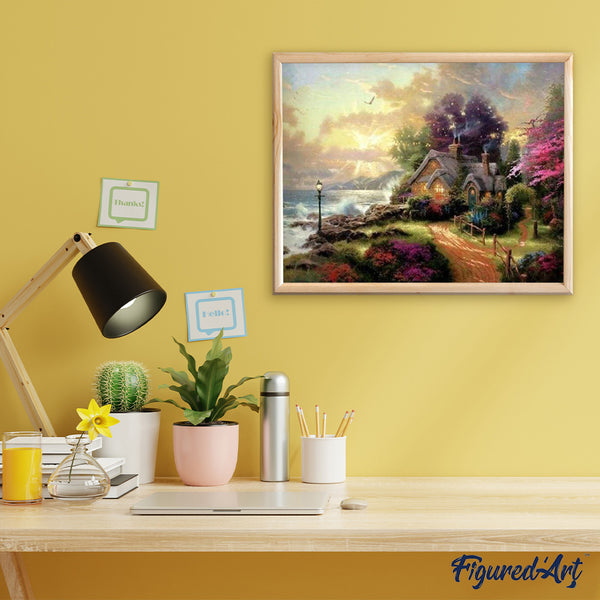 paint by numbers | In the Kingdom of the Fairies | advanced landscapes | FiguredArt