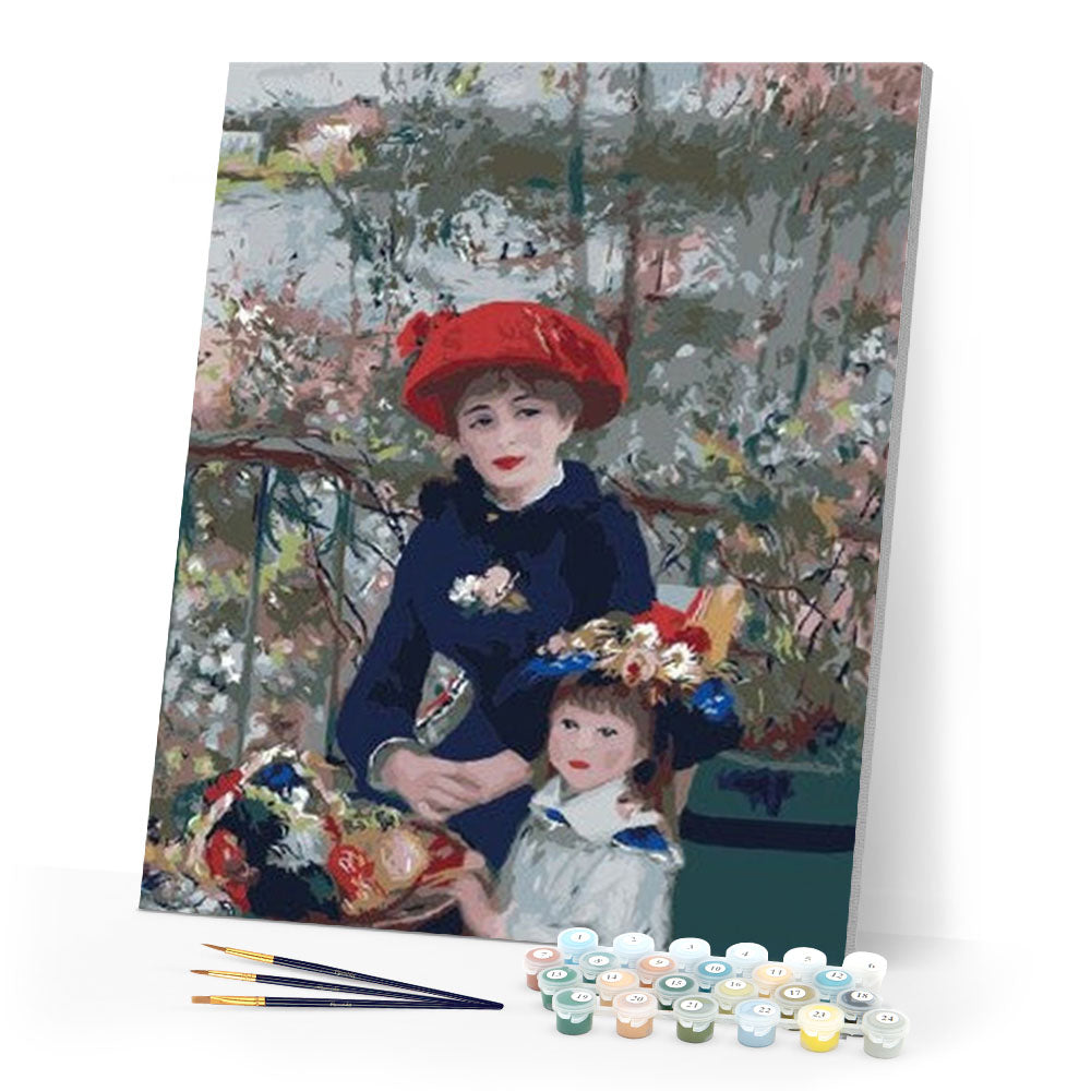 paint by numbers | Pretty Young Ladies | advanced famous paintings new arrivals portrait | FiguredArt