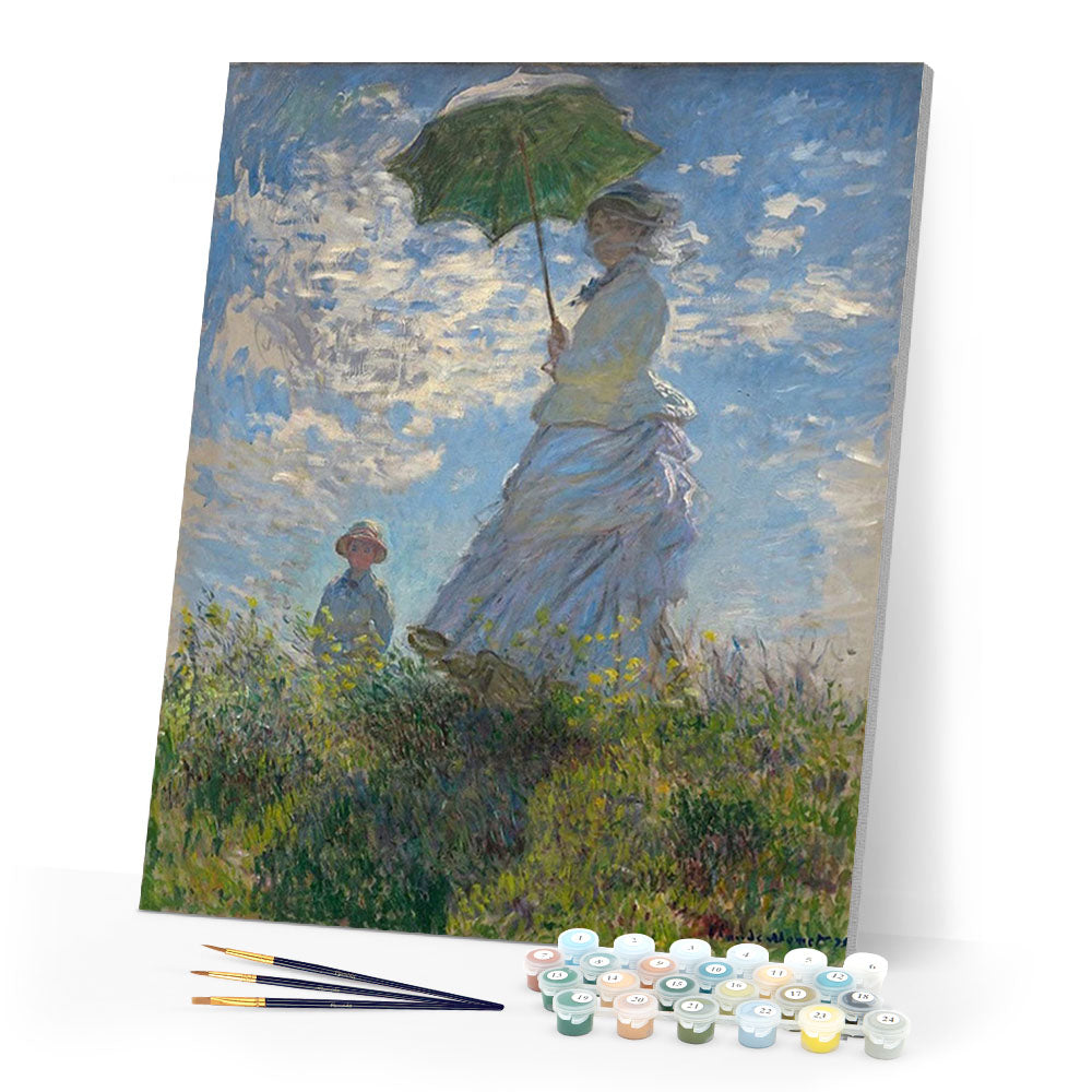 paint by numbers | Parasol reflection | advanced new arrivals portrait | FiguredArt