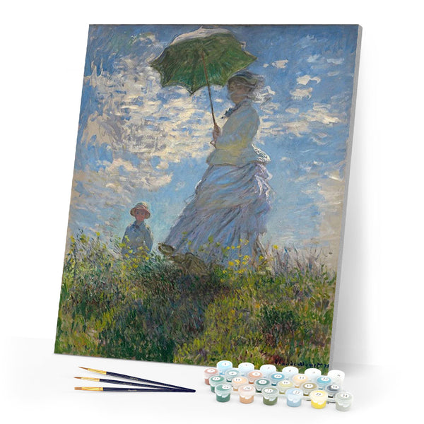 paint by numbers | Parasol reflection | advanced new arrivals portrait | FiguredArt