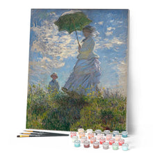 Load image into Gallery viewer, paint by numbers | Parasol reflection | advanced new arrivals portrait | FiguredArt