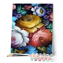 Load image into Gallery viewer, paint by numbers | Flowers | easy flowers new arrivals | FiguredArt