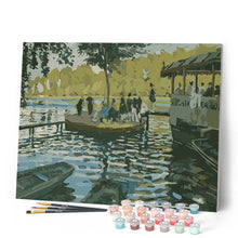 Load image into Gallery viewer, paint by numbers | By the Lake | advanced famous paintings landscapes new arrivals | FiguredArt