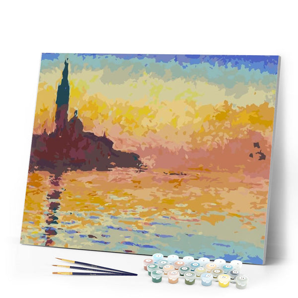 paint by numbers | Lighthouse Landscape | advanced famous paintings landscapes new arrivals | FiguredArt