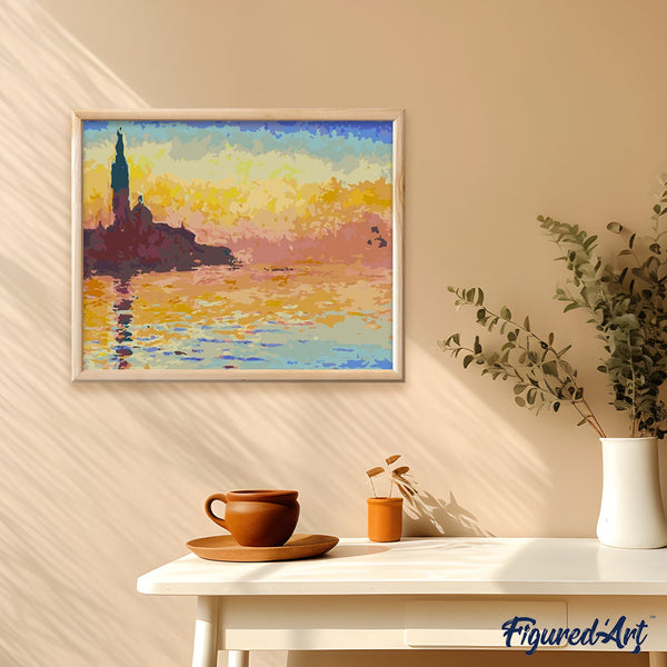 paint by numbers | Lighthouse Landscape | advanced famous paintings landscapes new arrivals | FiguredArt