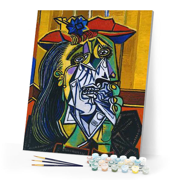 paint by numbers | Crying Woman | advanced famous paintings new arrivals picasso | FiguredArt