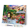 paint by numbers | Flowers Street | advanced flowers landscapes new arrivals | FiguredArt