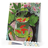 paint by numbers | Gold Fishes | advanced animals fish new arrivals | FiguredArt