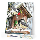 paint by numbers | Great Tit Birds | advanced animals birds new arrivals | FiguredArt