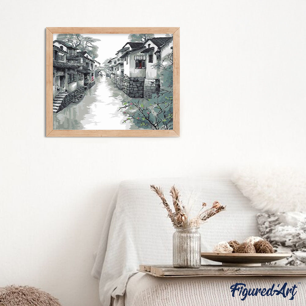 Paint by Numbers - Suzhou City in China – Figured'Art