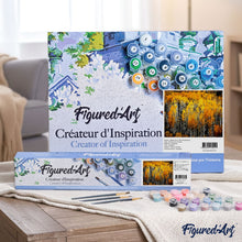 Load image into Gallery viewer, paint by numbers | Forest and Autumn Colors | forest intermediate landscapes new arrivals | FiguredArt