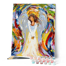 Load image into Gallery viewer, paint by numbers | Abstract Little Angel | intermediate new arrivals religion | FiguredArt