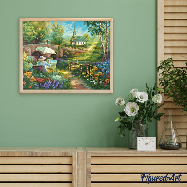 paint by numbers | Paint a Painter | intermediate landscapes new arrivals | FiguredArt