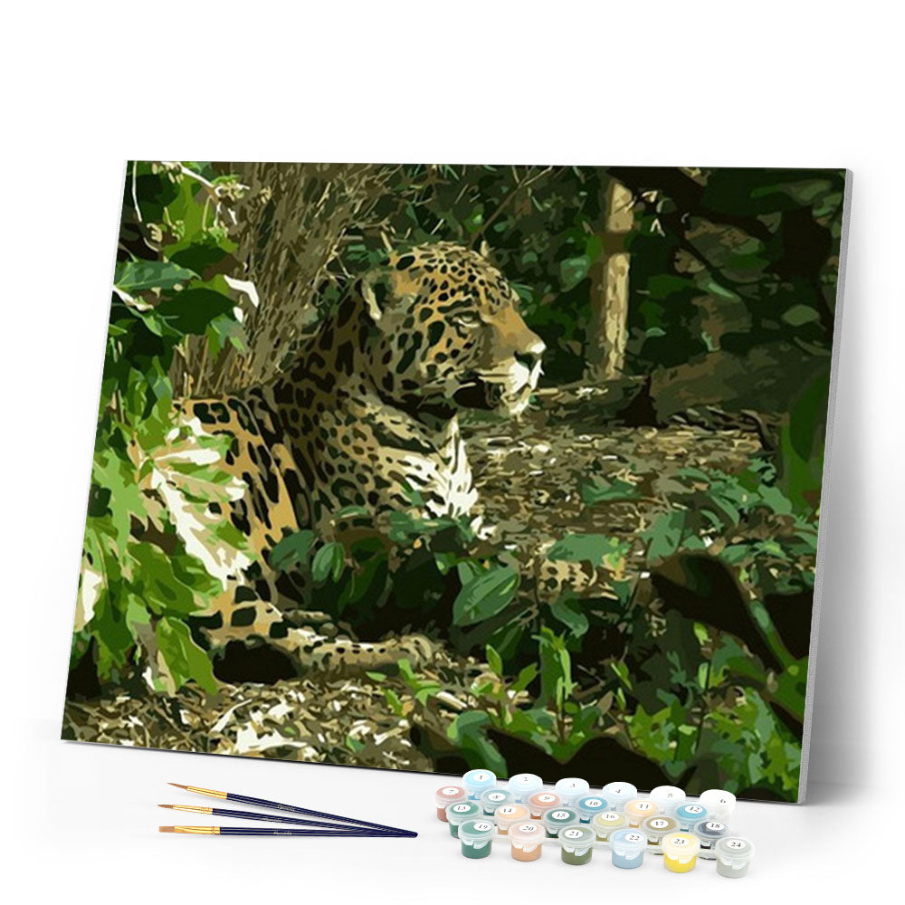 paint by numbers | Leopard 2 | advanced animals leopards new arrivals | FiguredArt