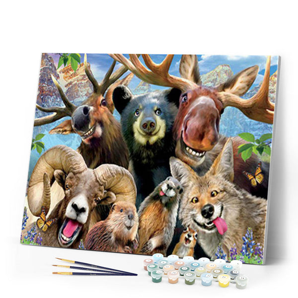 paint by numbers | Animals | advanced animals new arrivals | FiguredArt