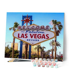 Load image into Gallery viewer, paint by numbers | Las Vegas | advanced landscapes new arrivals | FiguredArt
