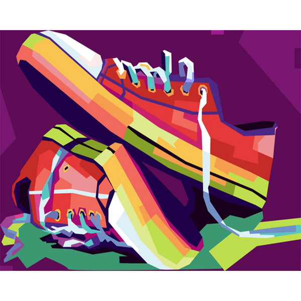 paint by numbers | Converse | easy new arrivals portrait | FiguredArt