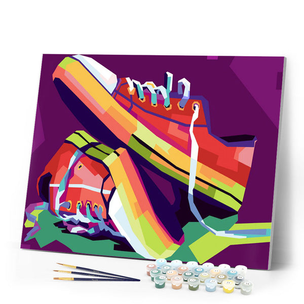 paint by numbers | Converse | easy new arrivals portrait | FiguredArt