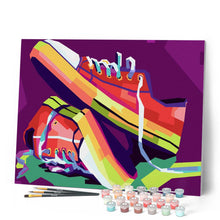 Load image into Gallery viewer, paint by numbers | Converse | easy new arrivals portrait | FiguredArt