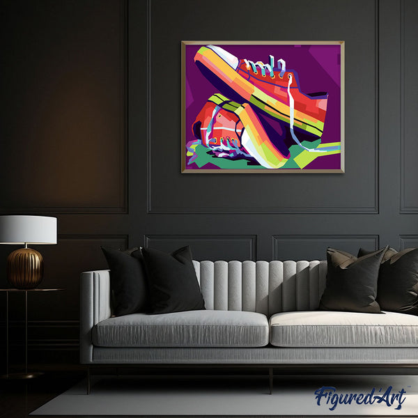 paint by numbers | Converse | easy new arrivals portrait | FiguredArt