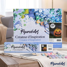 Load image into Gallery viewer, paint by numbers | Evil Halloween pumpkin | advanced halloween new arrivals | FiguredArt