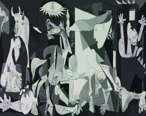 paint by numbers | Picasso Guernica | advanced famous paintings new arrivals picasso | FiguredArt