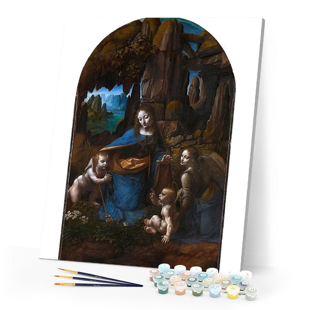 paint by numbers | Mary | advanced new arrivals portrait religion | FiguredArt